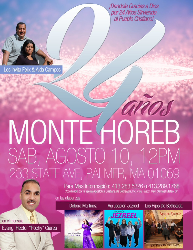 Monte Horeb  Celebra 24 Años