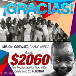 $2060 para Ghana, Africa
